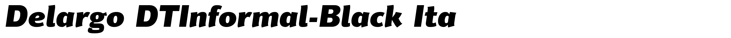 Delargo DTInformal-Black Ita